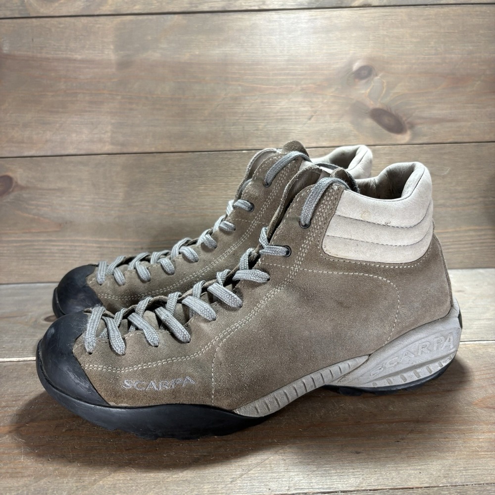 scarpa mojito mid womens size 9 shoes brown waterproof hiking boots